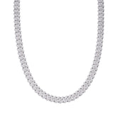 Cuban Big Stone/Small Stone Moissanite Chain 10mm 22"